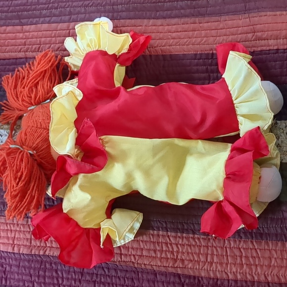 CABBAGE PATCH* inspired doll in fun homemade clown costume w/ Canadian flag pin - Picture 9 of 9